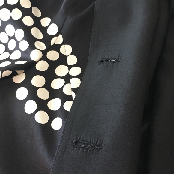 Vintage 100% Silk, Blunauta Jacket, Size 42 - Picture 5 of 5